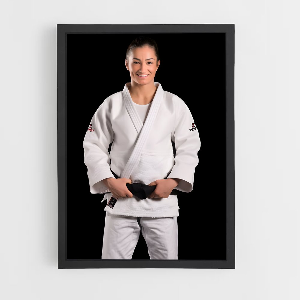 Poster Fierce Elegance – affiche Judo (vue 2)